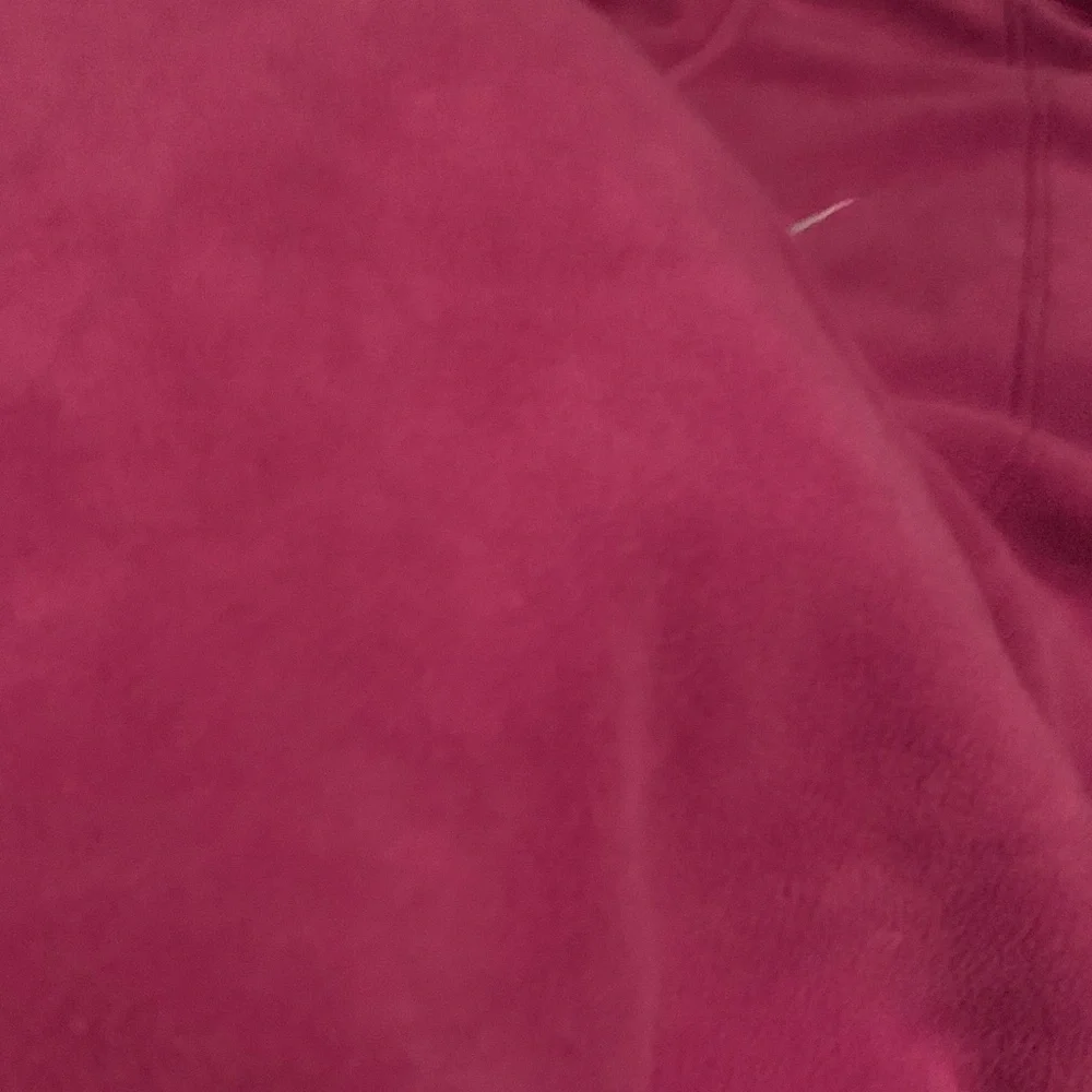 Nike One Therma-FIT Oversized 1/2 Zip Fleece Med Pink Women's/Magenta Sweatshirt - Picture 6 of 8